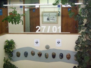 exposição átrio biblioteca 27.jan.09