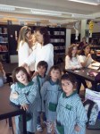 JI de Pias visita a biblioteca da escola&nbsp;sede