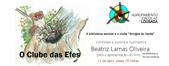 Beatriz Lamas Oliveira (autora e ilustradora) apresenta o seu último livro "O Clube das Efes"