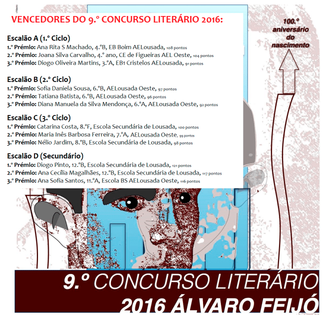 Vencedores_9ConcursoLITERARIO_AFeijó__2016