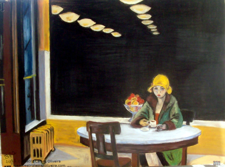 pastel seco de E. Hopper D'Amici